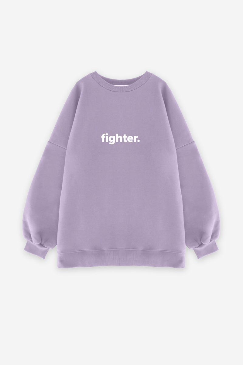 Lavender Fighter Sweatshirt