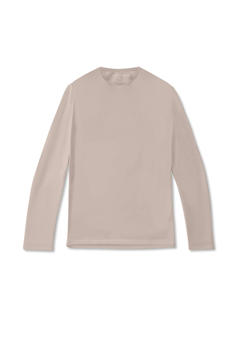 Thompson Tee Men's Sweatproof Long Sleeve Undershirt - Cotton/Micromodal V-Neck With Hydro-Shield Technology