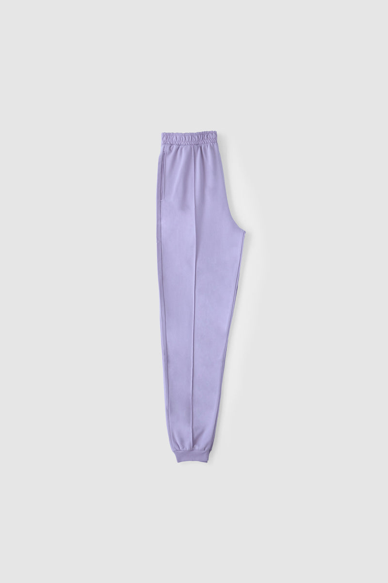 Light Ribbed Sweatpants - Lavender