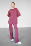 Modalite Zip-up Hoodie - Plum