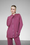 Modalite Zip-up Hoodie - Plum