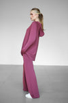 Modalite Zip-up Hoodie - Plum