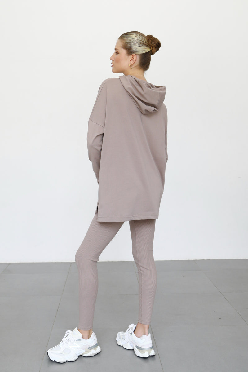 Actee Longsleeve T-shirt - Taupe