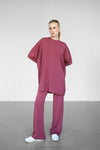 Modalite Long Phantom Sweatshirt - Plum