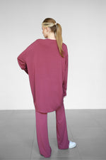 Modalite Long Phantom Sweatshirt - Plum