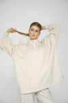Anya Co-ord Set - Beige Melange