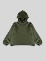 Heavy Adjustable Hoodie - Army Green