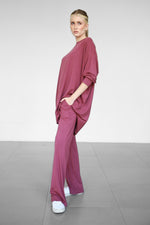 Modalite Long Phantom Sweatshirt - Plum