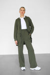 Light Flare Sweatpants - Military