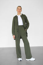 Light Flare Sweatpants - Military