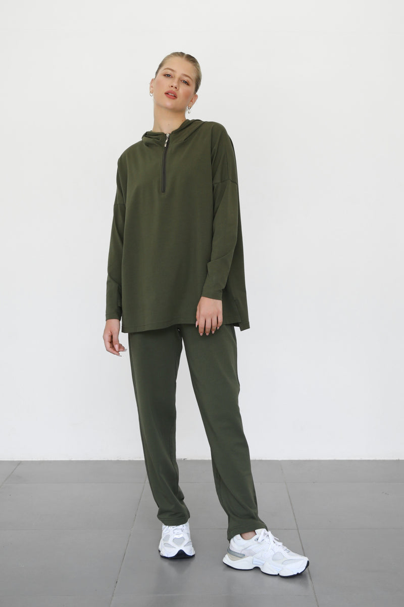 Actee Longsleeve T-shirt - Military