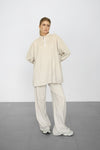 Anya Co-ord Set - Beige Melange