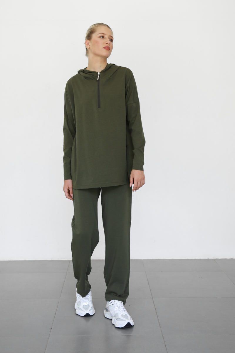 Actee Longsleeve T-shirt - Military