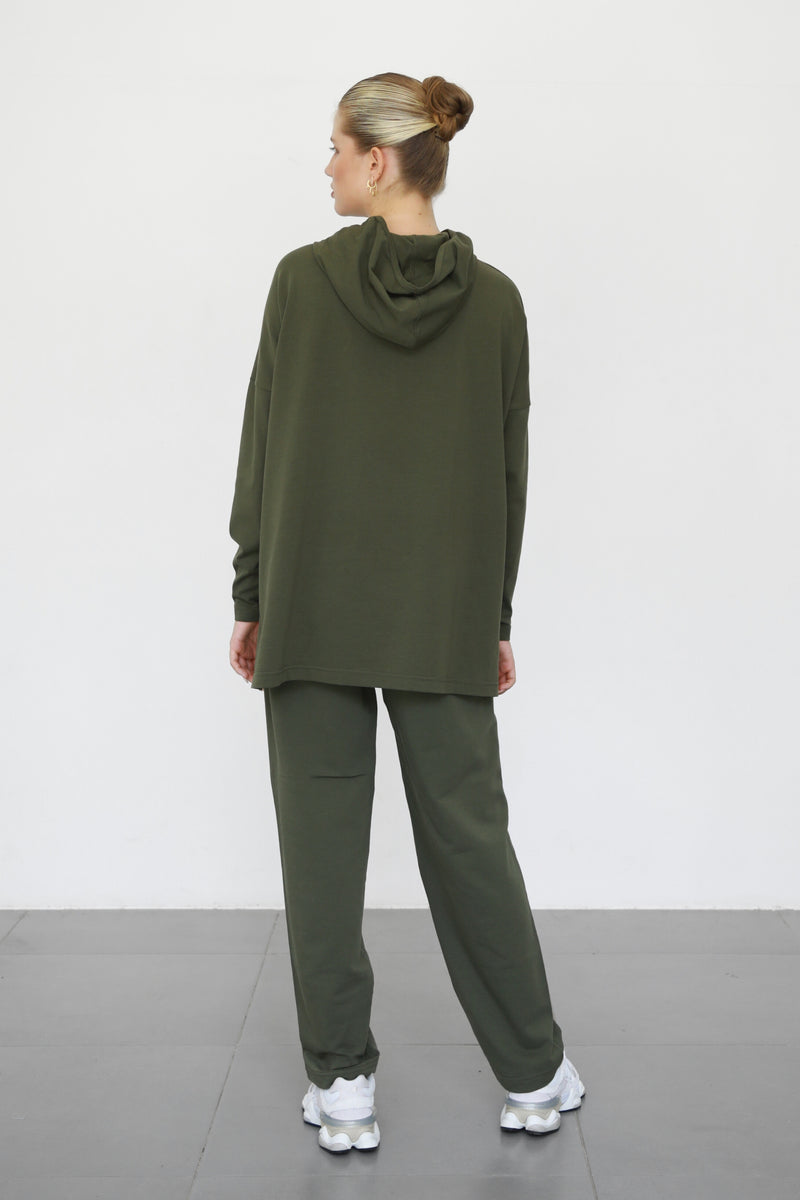 Actee Longsleeve T-shirt - Military