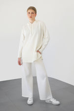 Knit Flare Pants - Butter