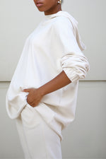 Hoodie Lounge Set - Vanilla