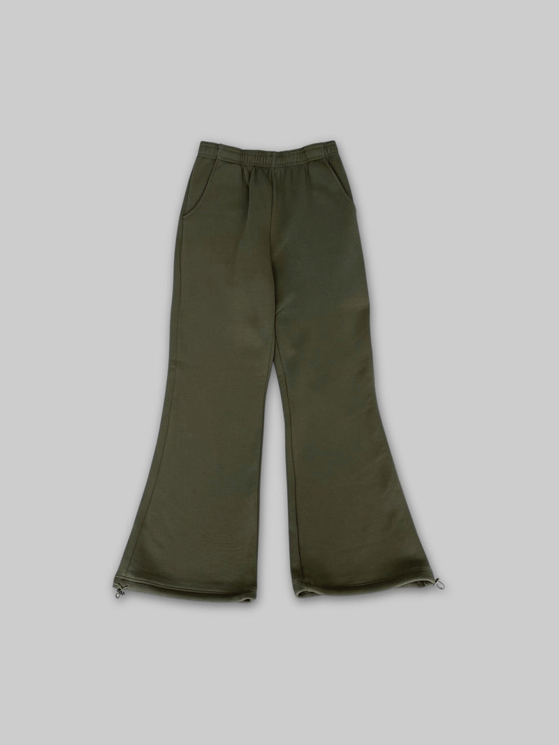 Heavy Adjustable Sweatpants - Army Green