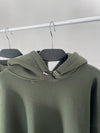 Heavy Adjustable Hoodie - Army Green