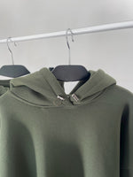 Heavy Adjustable Hoodie - Army Green