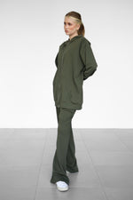 Light Zip-Up hoodie - Military