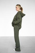 Light Zip-Up hoodie - Military