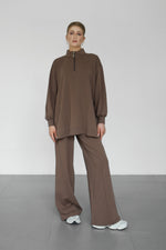 Anya Co-ord Set - Mocha