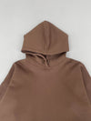 Heavy Adjustable Hoodie - Mocha