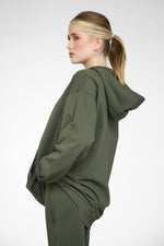 Light Zip-Up hoodie - Military