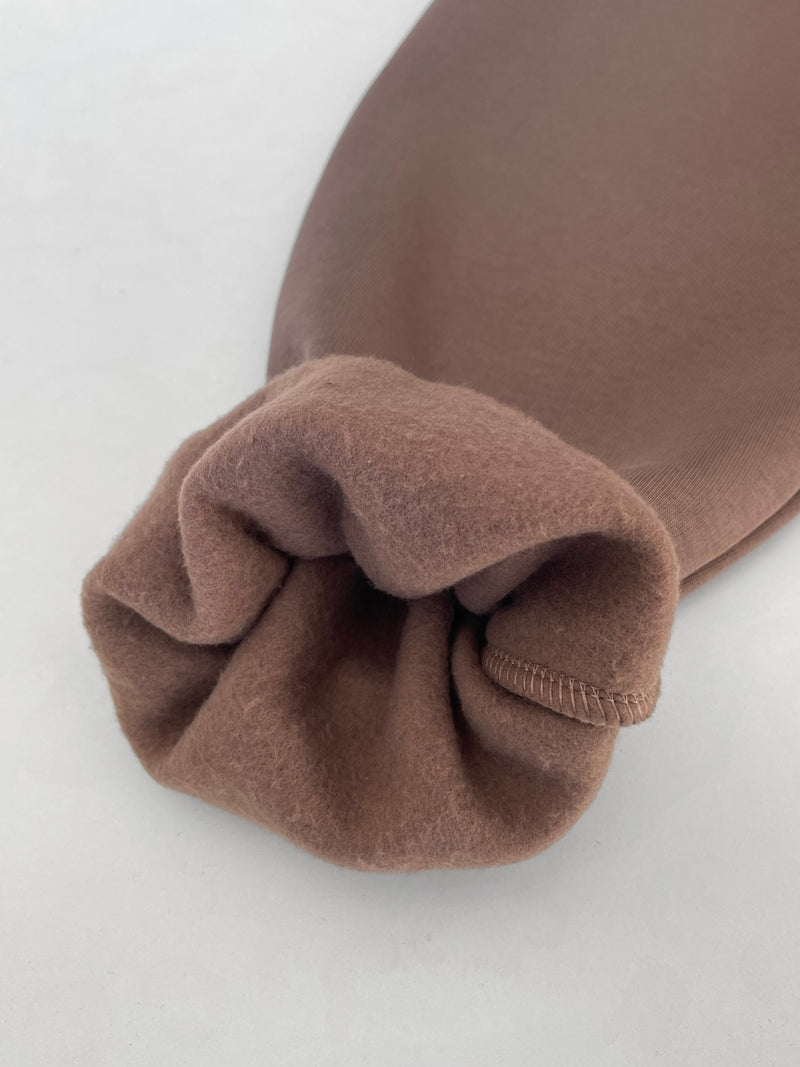 Heavy Adjustable Hoodie - Mocha