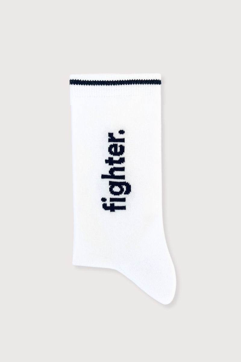 Fighter Socks - White