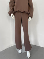 Heavy Adjustable Sweatpants - Mocha