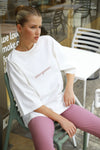 Stargazer Oversized T-shirt - Cream
