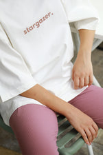Stargazer Oversized T-shirt - Cream