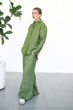 Linen Shirt - Matcha