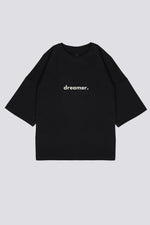 Dreamer Oversized T-shirt - Black
