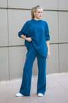 Hoodie Lounge Set - Teal