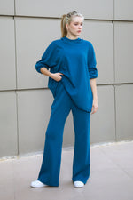 Hoodie Lounge Set - Teal