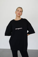 Stargazer Oversized T-shirt - Black & White