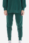 Heavy Ribbed Sweatpants - Emerald