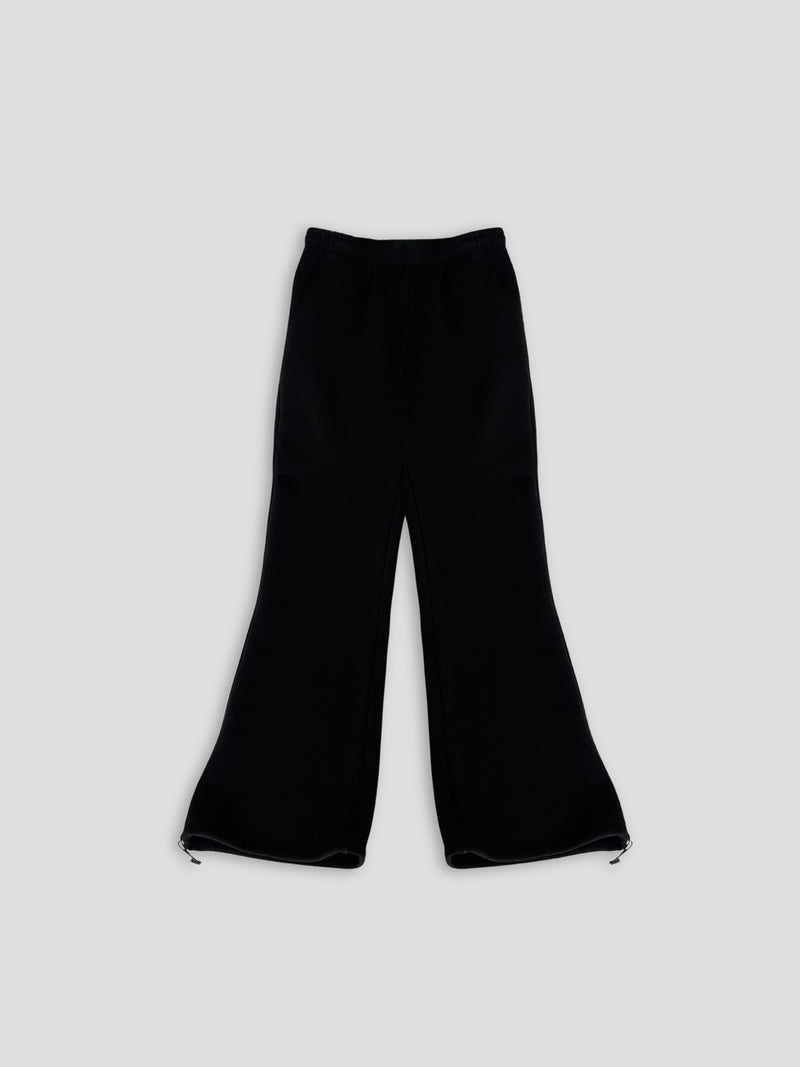 Heavy Adjustable Sweatpants - Black