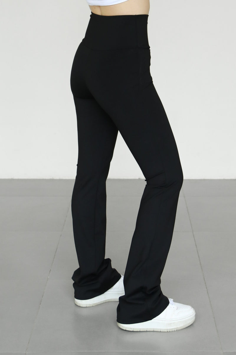 Actee Flare Leggings - Black