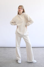 Light Flare Sweatpants - Vanilla
