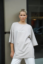 Dreamer Oversized T-shirt - Greige