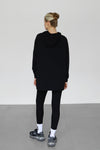 Ribbed Leggings With Pockets - Black