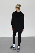 Ribbed Leggings With Pockets - Black