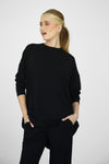 Modalite Long Phantom Sweatshirt - Black