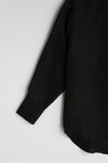 Relaxed Linen Shirt - Black