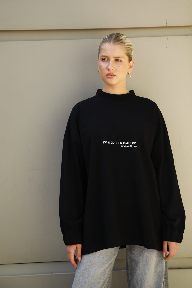 Newton Longsleeve T-shirt - Black