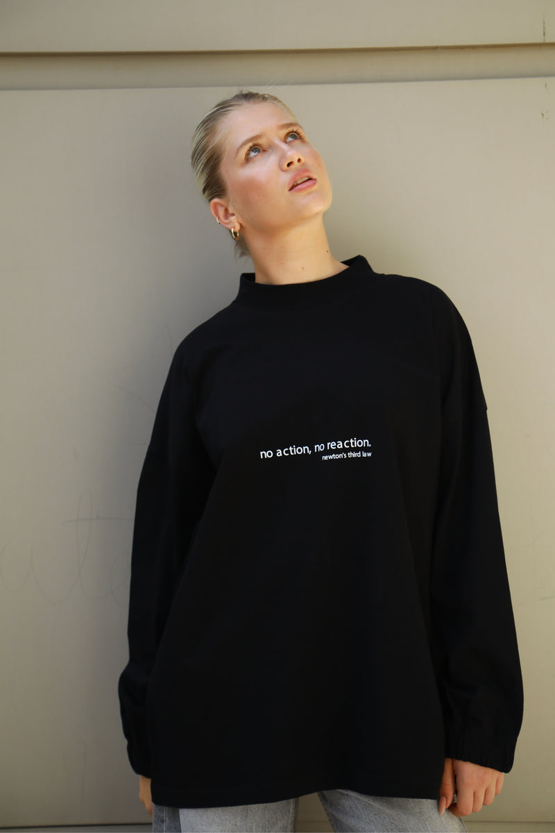 Newton Longsleeve T-shirt - Black