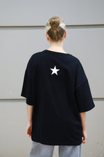 Stargazer Oversized T-shirt - Black & White